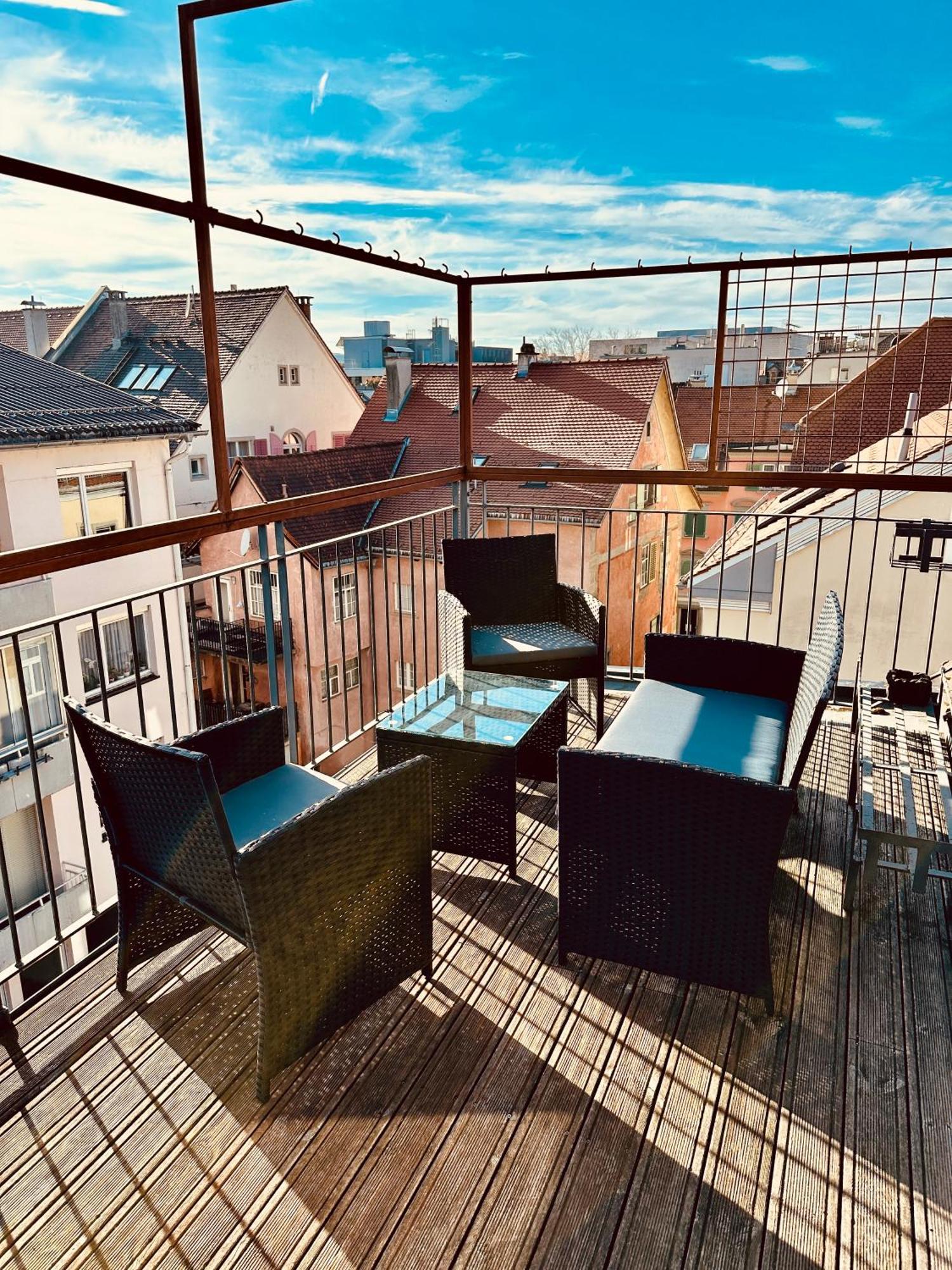 Zentrale Wohnung Mit Dachterasse Bregenz Ngoại thất bức ảnh
